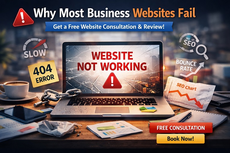 Why Most Business Websites Fail (And How a Free Website Review Can Fix Yours)
